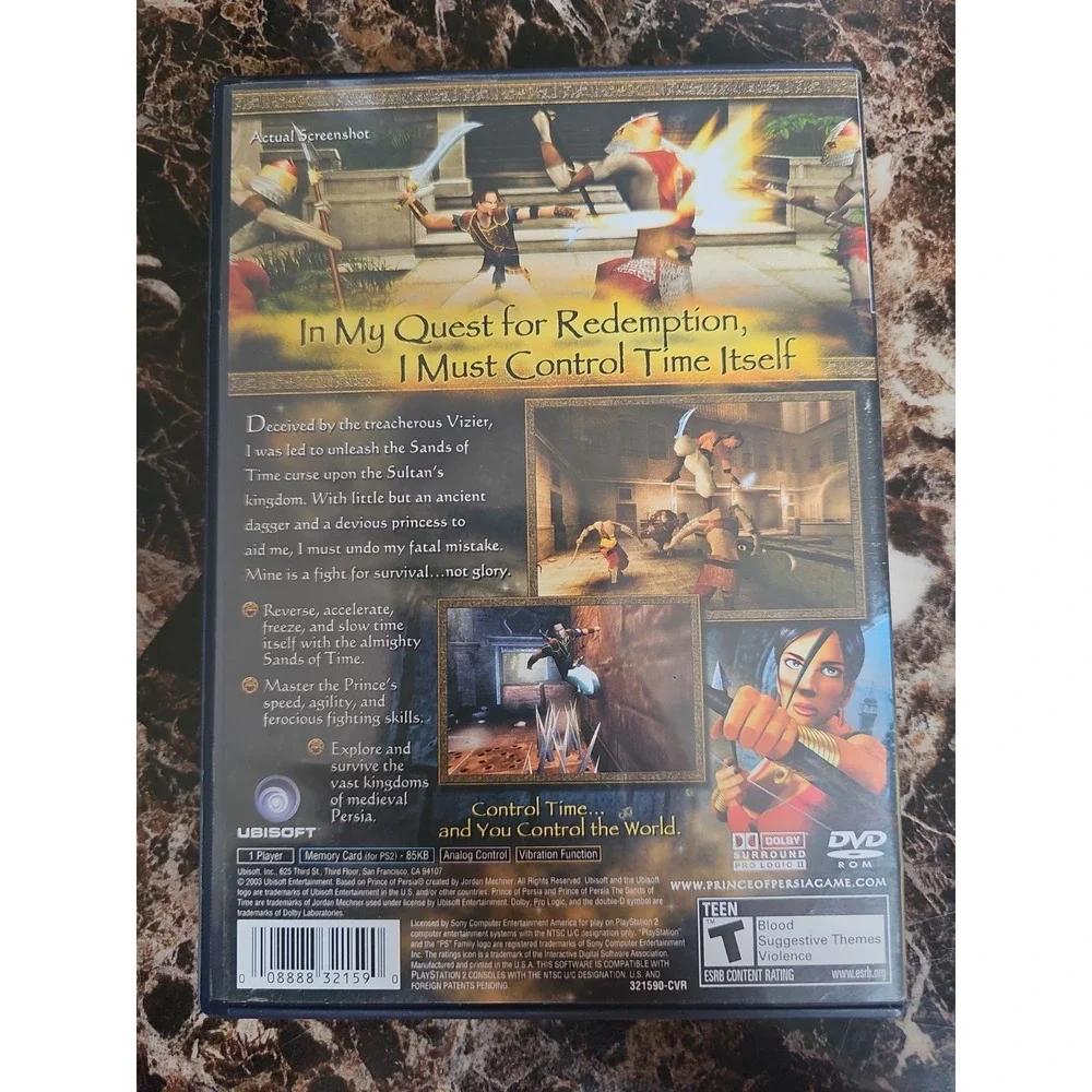 Prince of Persia: The Sands of Time (Sony PlayStation 2, 2003)